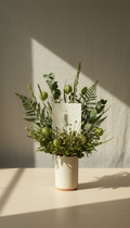 Botanical Green Minimalist Bouquet With Branded Insert