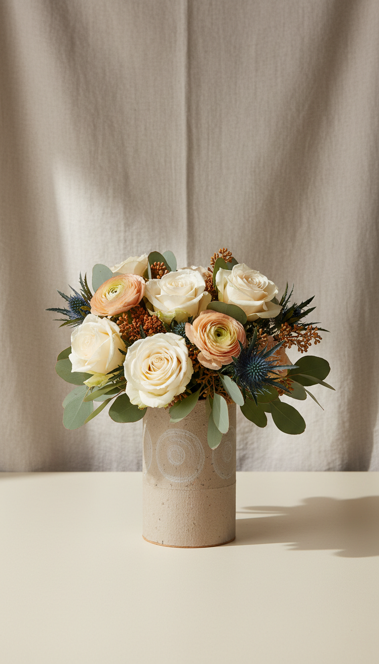 Classic Dawn Cream Bouquet